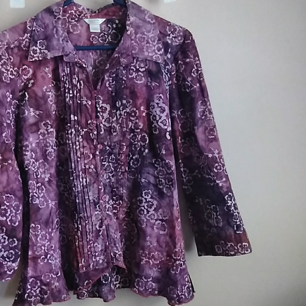 Christopher and Banks blouse size L